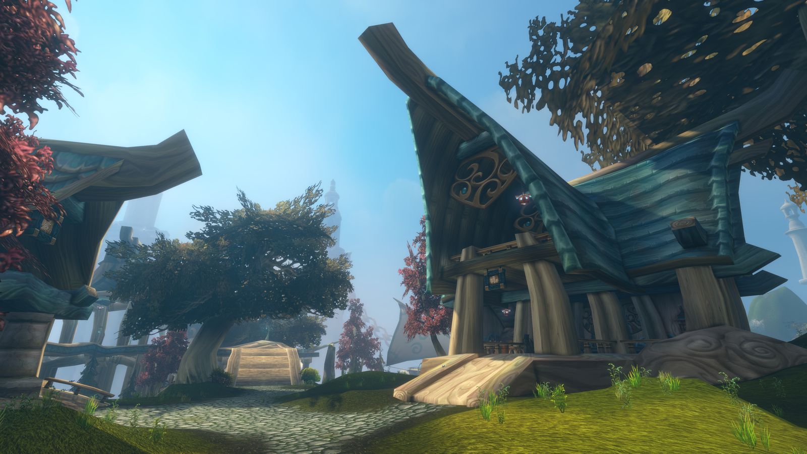 Zephras settlement scenic from the official Forever press kit